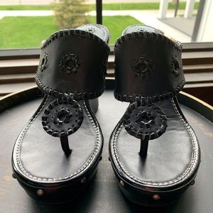 Jack Rogers platform wedge sandal NWOT